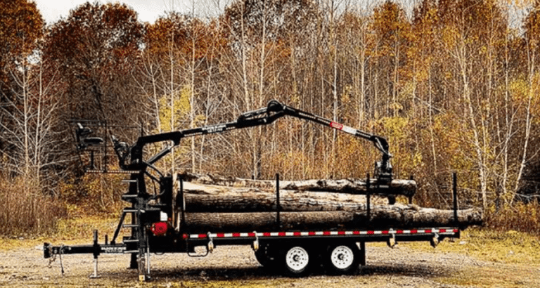 Log Trailer with Grapple for Sale: How to Choose the Right Equipment for Efficient Timber Handling