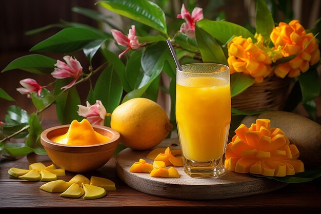 Buy Mango Tangerine Drinks for a Tropical Citrus Refreshment
